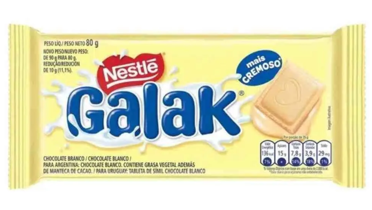 CHOC. BARRA NESTLE 80GR GALAK
