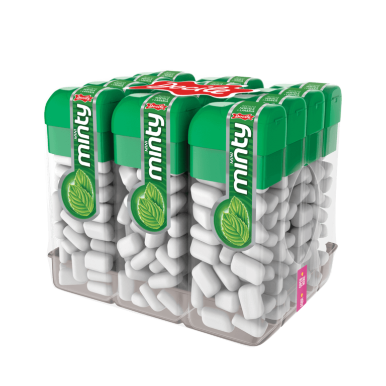 PASTILHA MINI MINTY HORTELA DOCILE 12X14G