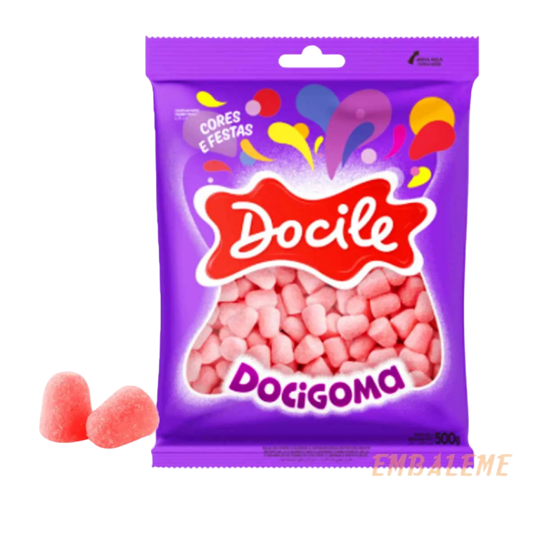 GOMA MINI SINO ROSA DOCILE 500G