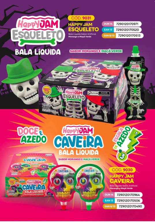 HAPPY TIME BALA LIQUIDA ESQUELETO 480g (24X20G)