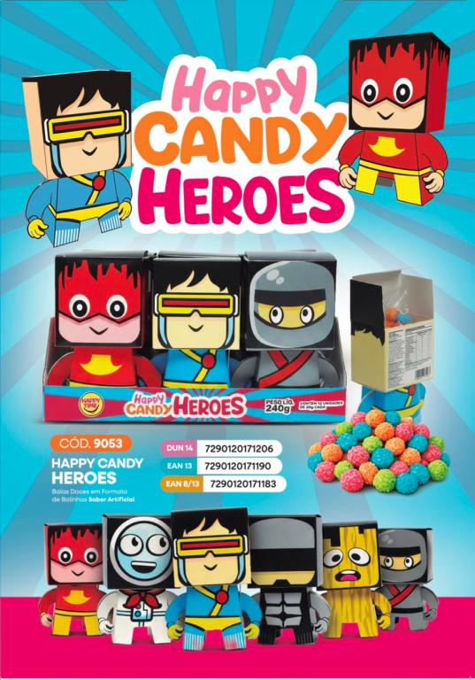 HAPPY TIME SUPER HEROES 240g (12X20G)