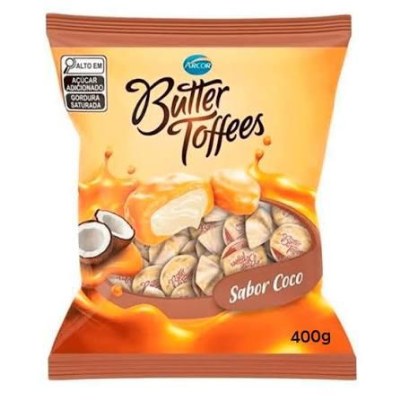 BALA BUTTER TOFFE COCO 400GR