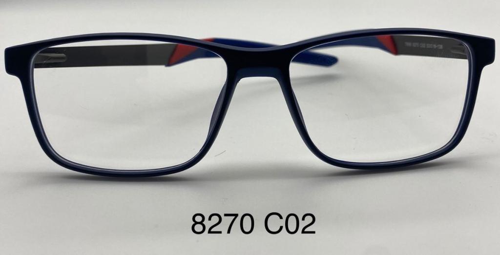 8270 C02 POLI COM METAL MASCULINO RETANGULAR