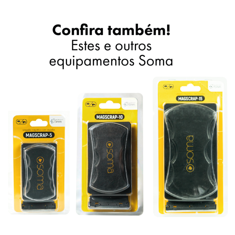 Soma Limpador Mag. C/ Rasp. Magscrap - P/ 10mm MD