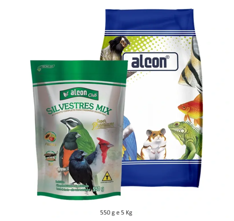 Alcon Club Silvestres Mix 5 Kg - Lançamento
