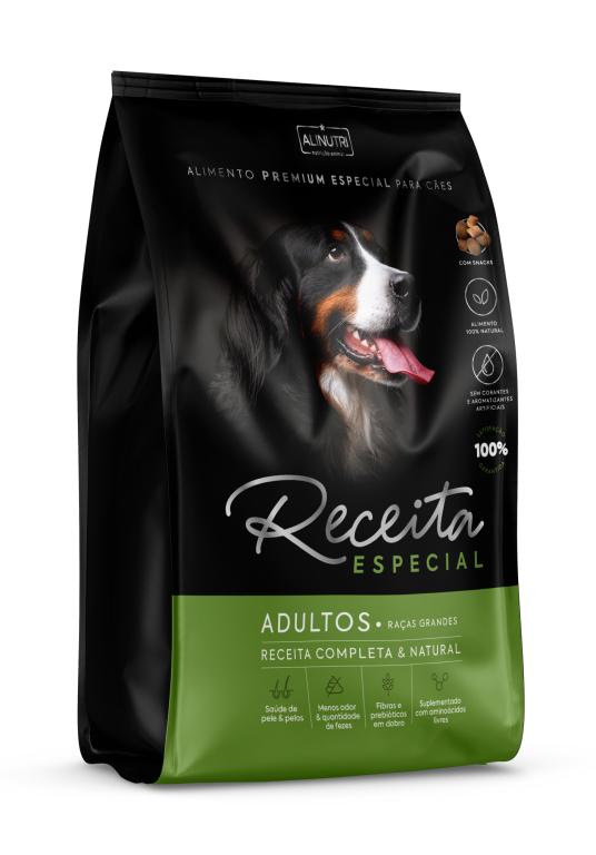 Receita Especial PE Cães Adultos Raças Gr 1 Kg
