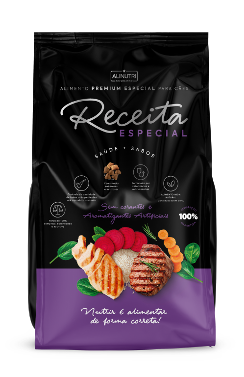 Receita Especial PE Cães Sênior AD RP e MD 10,1 Kg