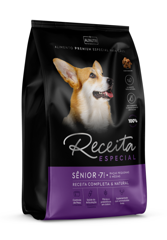 Receita Especial PE Cães Sênior AD RP e MD 15 Kg