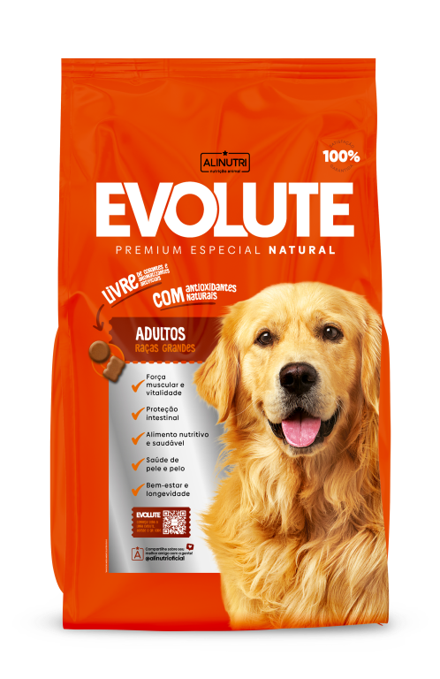 Evolute PE Cães Adultos Raças Grandes 10,1 Kg
