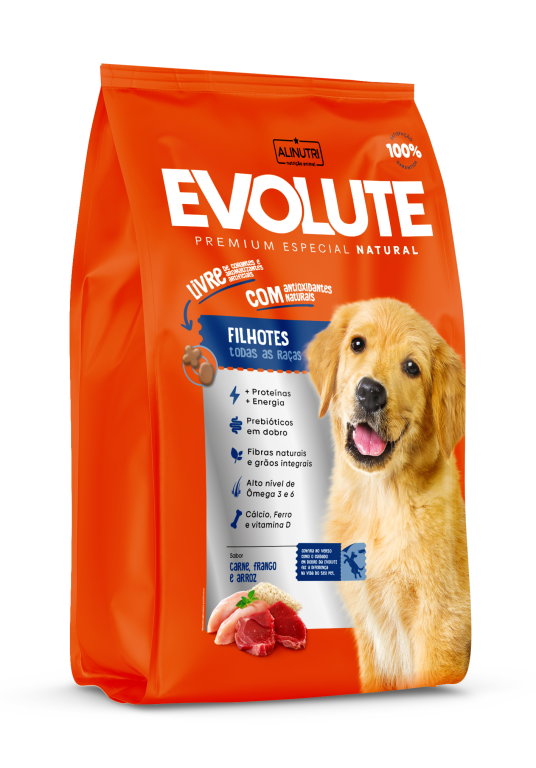 Evolute PE Cães Filhotes 10,1 Kg