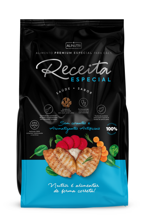 Receita Especial PE Cães Sensitive Adultos Raças Pq E Md 03 Kg