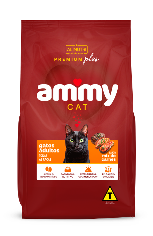 Ammy Cat PP Adulto Mix De Carnes 01 Kg