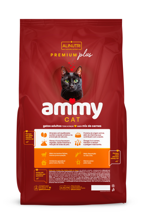 Ammy Cat PP Adulto Mix De Carnes 01 Kg