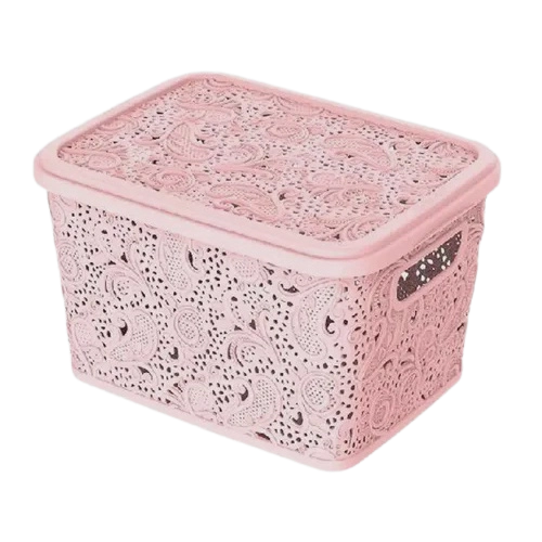 CESTO ORG 10L FLORAL ROSE