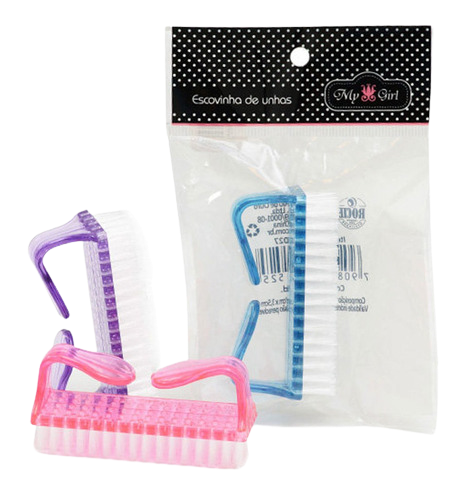 ESCOVA DE UNHAS 7X3CM MY GIRL