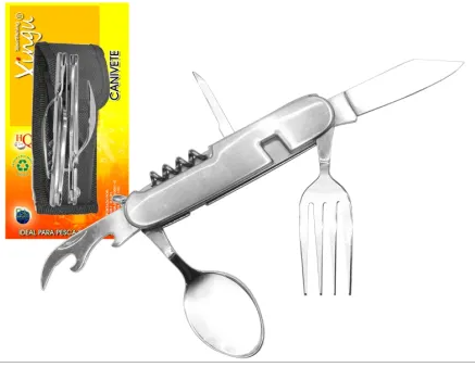 CANIVETE MULTI FUNCOES INOX