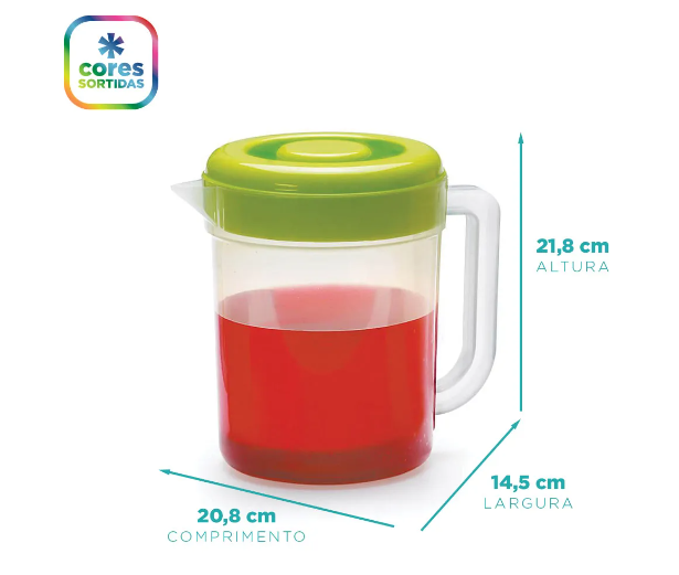 JARRA C TAMPA 2 LT VERMELHA