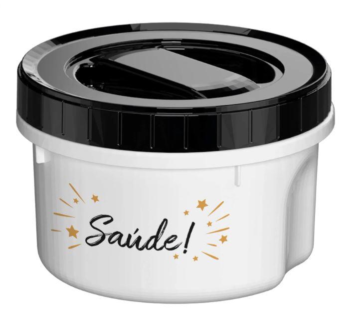 POTE ACOPLADO BRANCO C ROSCA 500 ML SAUDE