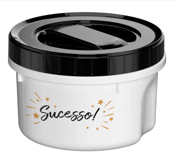 POTE ACOPLADO BRANCO C ROSCA 500 ML SUCESSO