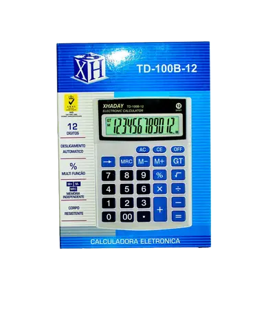 CALCULADORA 12 DIG XH-100B