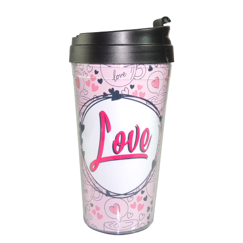 COPO VIAGEM NAMORADOS 600 ML AZZU