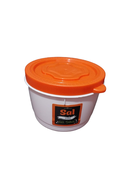 POTE SAL REDONDO EMPILHAVEL 700 ML NITRON