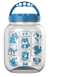 POTE CAT AZUL C ALÇA 1,4 LT