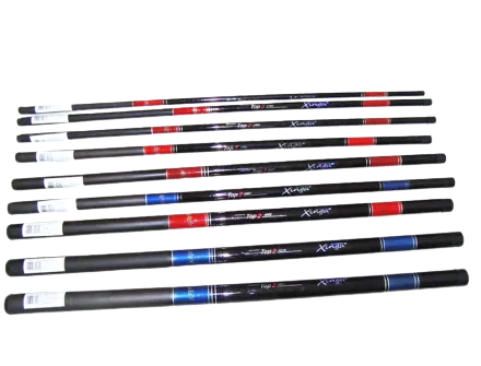 VARA TELESCOPICA LISA 3,30 MT FIBRA DE VIDRO XV2101