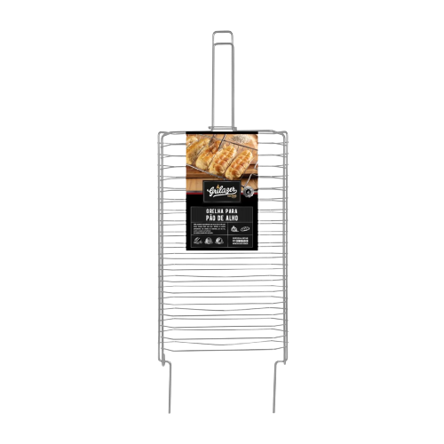 GRELHA P PAO DE ALHO 22X38CM GRILAZER