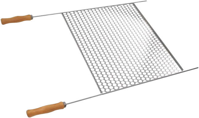 GRELHA MOEDA 40X50CM MADEFER