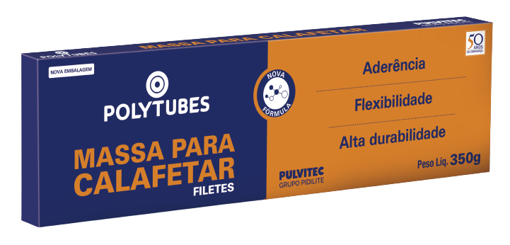 MASSA CALAFETAR ELASTOMERICA 350 GR PULVITEC