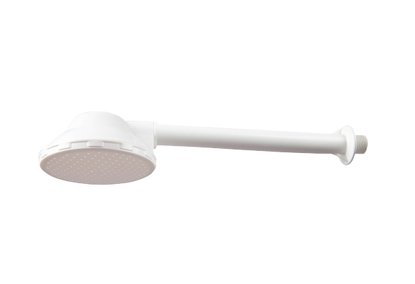 DUCHA FRIA PLASTICA C/BRACO E REG. 1/2 X 4POL