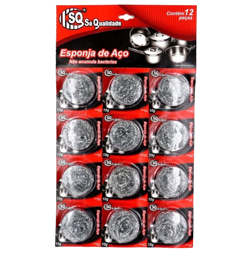 ESPONJA DE AÇO USO DOMESTICO