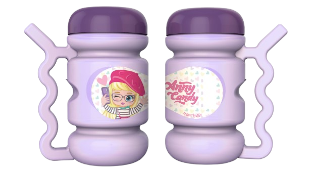 COPO CANUDO ANNY CANDY 420 ML