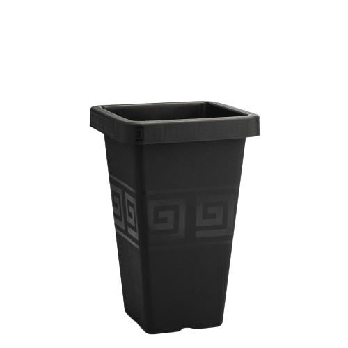 VASO GREGO 19,5 LTS QUAD PRETO