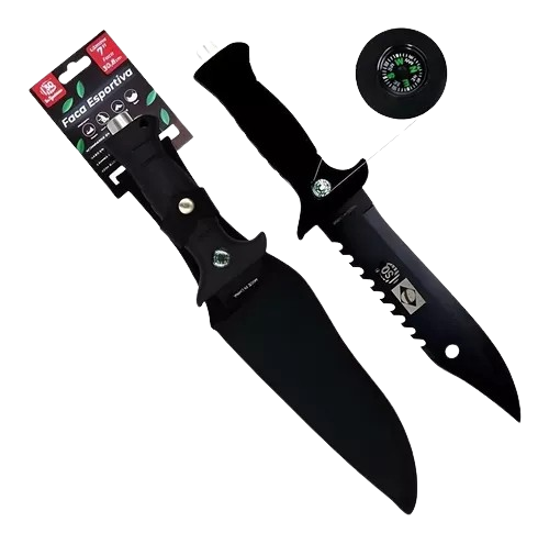 FACA PARA CAMPING 7,5" SQ