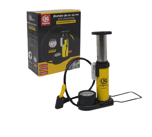 BOMBA DE AR C MEDIDOR DE PRESSAO SQ