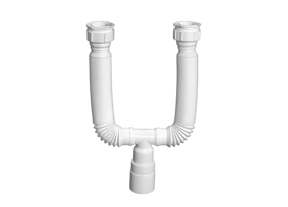 SIFAO DUPLO 0.71CM C/ANEL PLAST. BCO KRONA