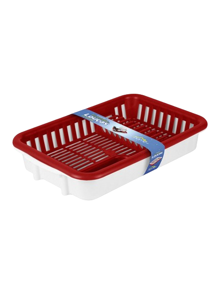 CONJ. ESCORREDOR DE LOUÇAS COM BANDEJA