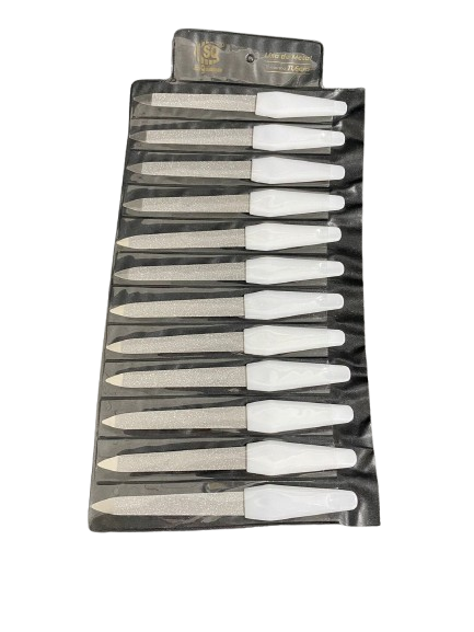 LIXA DE UNHA C/ 12 PCS SQ