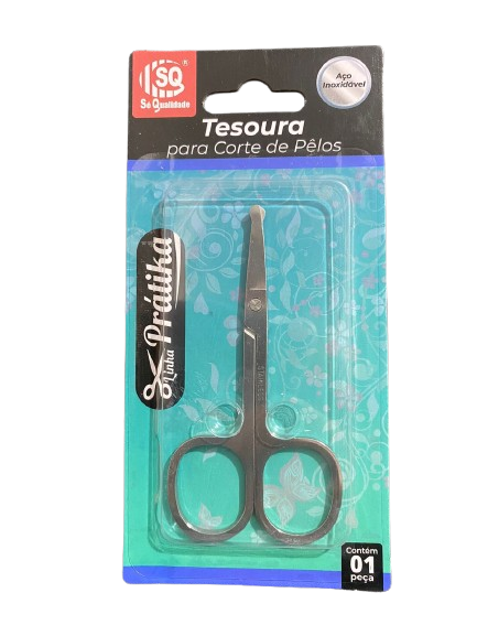 TESOURA PARA PELOS COM PONTA REDONDA SQ