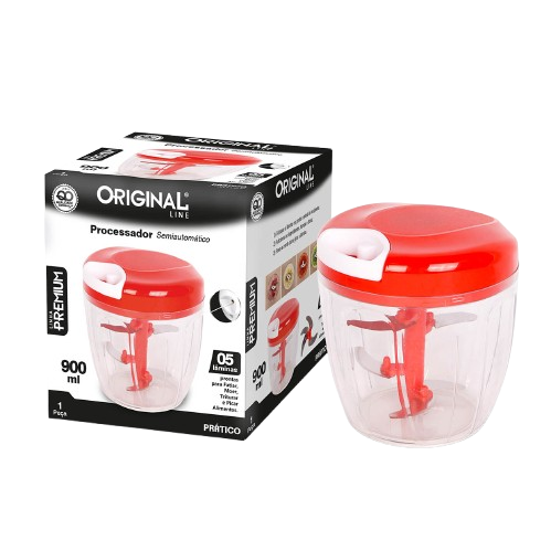 PROCESSADOR 900 ML VERMELHO ORIGINAL