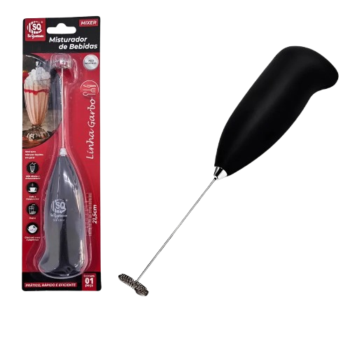 MISTURADOR DE BEBIDAS A PILHA