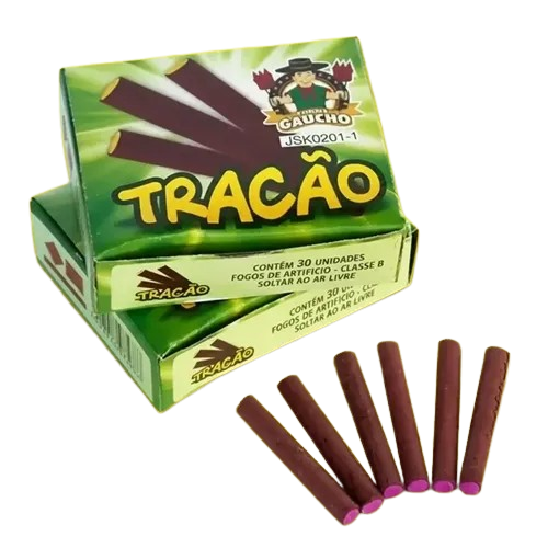 BOMBA TRAQUE TRADICIONAL PALITO 20X30