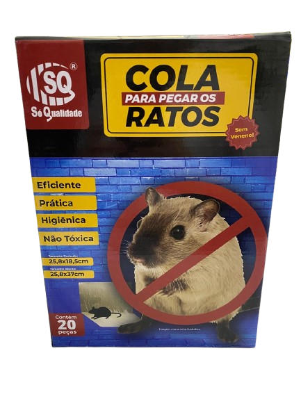 RATOEIRA AUTO-ADESIVO P/ CAPTURAR ROEDORES SQ-2035