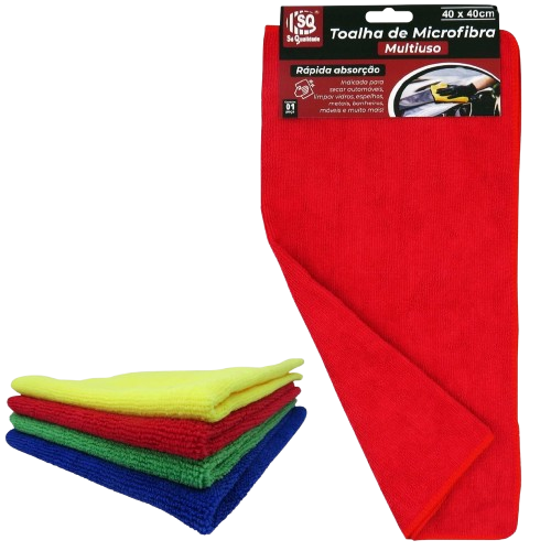 TOALHA DE MICROFIBRA 40X40 SQ2498