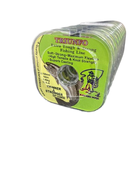 LINHA DE PESCA TRIUNFO 0,26 - 8,6 KG