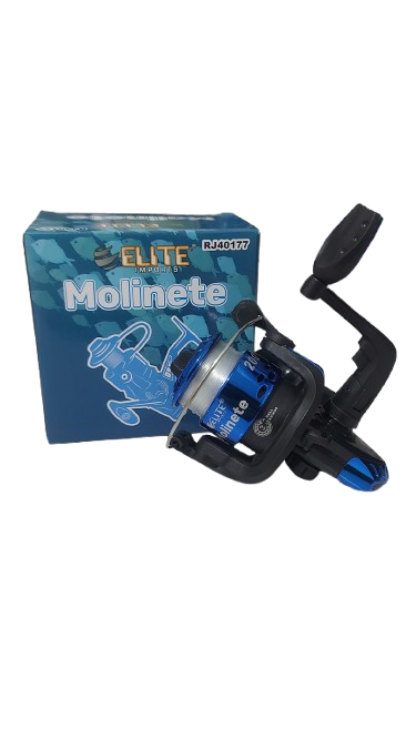 MOLINETE DE PLASTICO (COM LINHA) 1BB ELITE