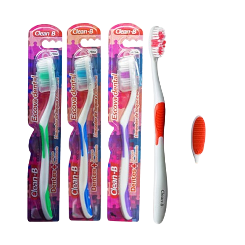 ESCOVA DENTAL AD. MACIA CLEAN-B CB-740