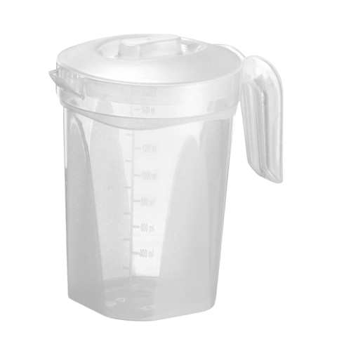 JARRA 1,8 LITROS TRANSPARENTE C/ TAMPA